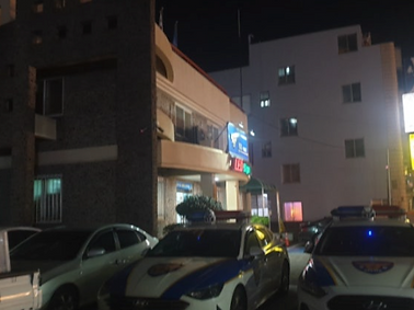 제주 탑동지구대 외부 누수